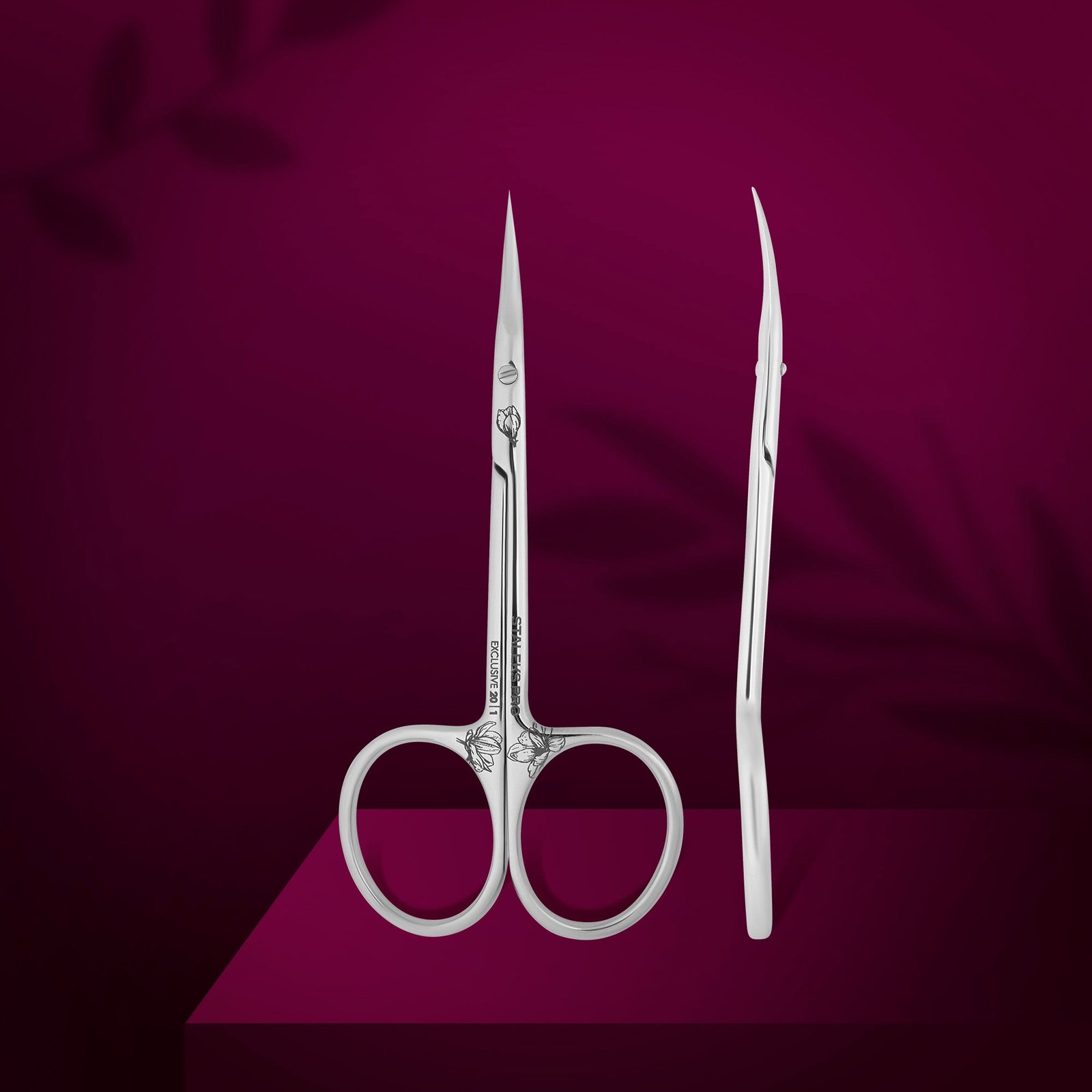 Professional cuticle scissors EXCLUSIVE 20 TYPE 1 (magnolia) - Image 2